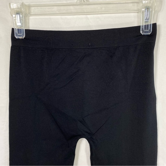 Soho Girls Comfy Seamless Black Full Leggings OSFM - Picture 4 of 5